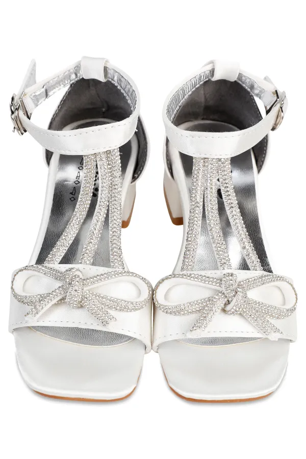 Girls' Evening Shoes Size 26-30 Pearl - Package