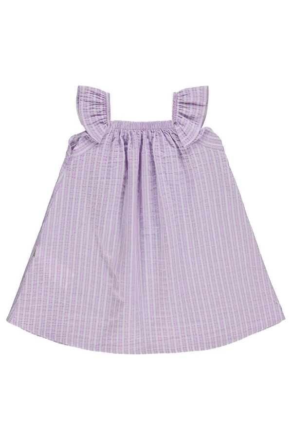 Combinaison et robe bébé 0-24 mois lilas foncé - Ensemble
