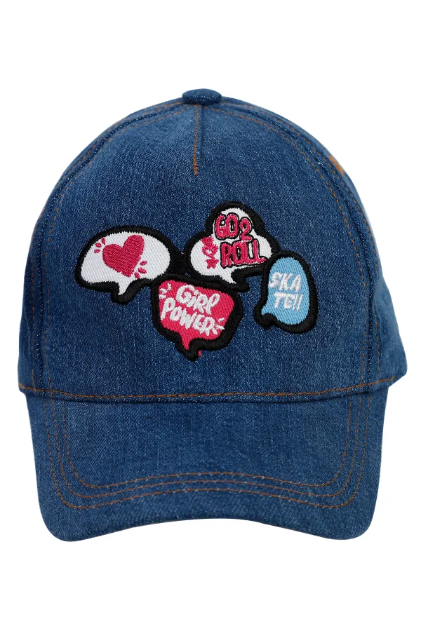 Kız Çocuk Şapka Bere 10-13 Yaş Kot - Paket