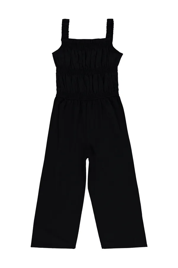 Girls' Jumpsuit, Ages 10-13, Black - Pack Girls' Jumpsuit, Ages 10-13, Black - Pack