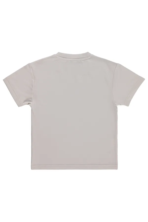Boys' T-shirt, Ages 2-5, Dark Stone Color - Package Boys' T-shirt, Ages 2-5, Dark Stone Color - Package