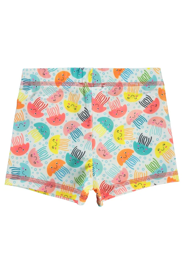 Erkek Çocuk Mayo 2-5 Yaş Beyaz - Paket