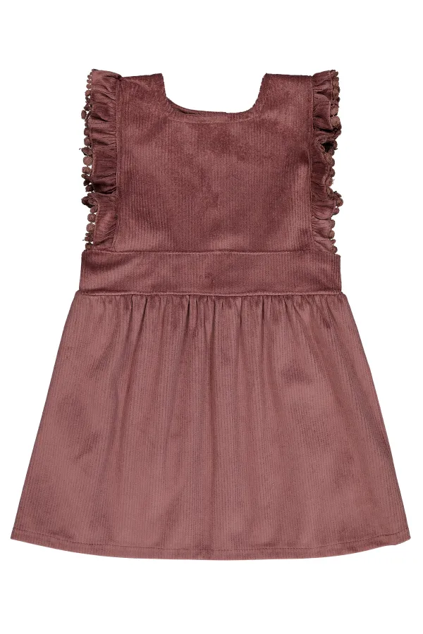 Baby Vest and Dress 0-24 Months Brown - Package