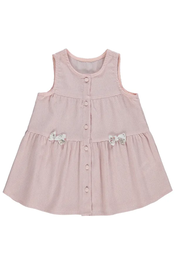 Girls' Jumpsuit and Dress, Ages 2-5, Powder Pink - Pack