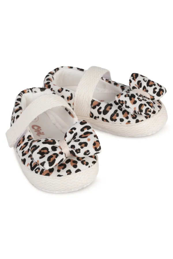 Chaussons bébé léopard taille 18-21 - Lot