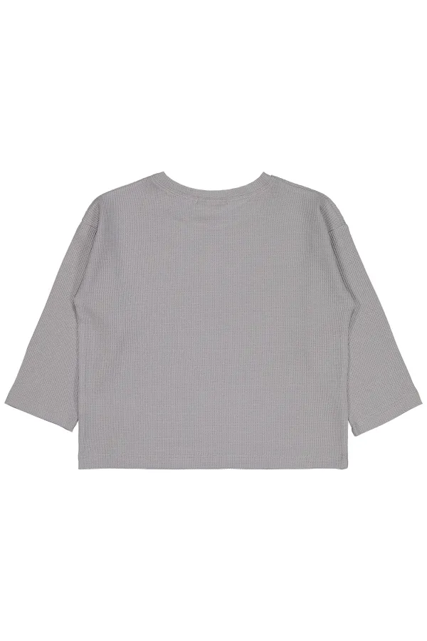 Sweat-shirt garçon 2-5 ans Gris clair - Emballage