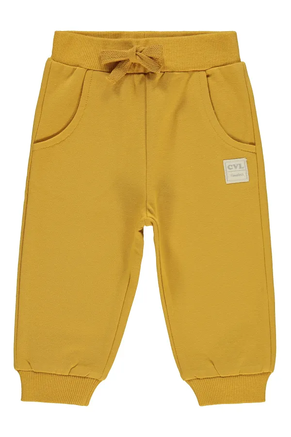 Baby Sweatpants 0-24 Months Mustard - Pack