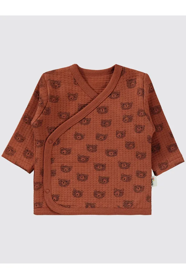 Ensemble de body bébé 0-24 mois marron - Emballage