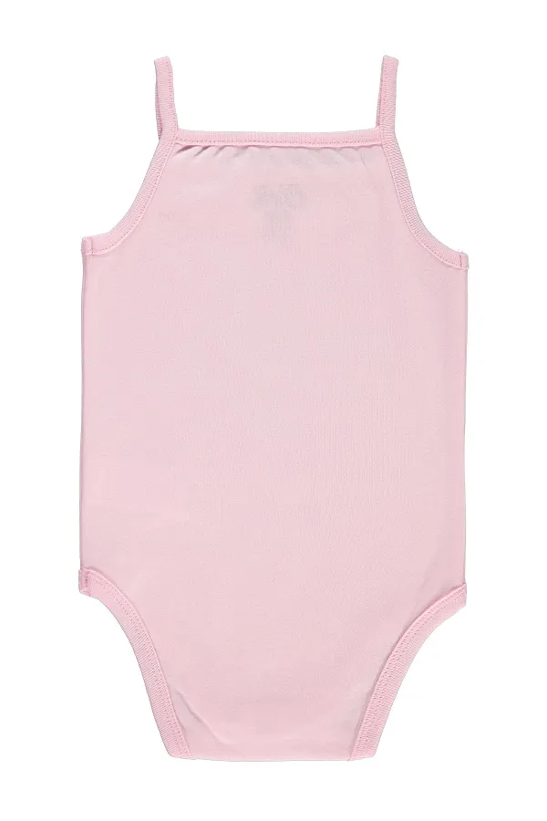 Body bébé à boutons-pression rose 12-18-24 mois - Emballage
