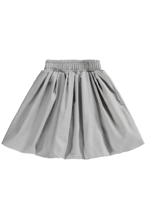 Jupe bébé grise 0-24 mois - Emballage