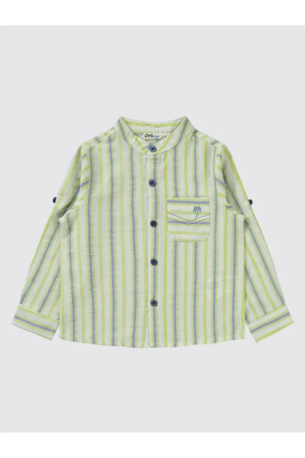 Costume vert pour garçon de 2 à 5 ans - Emballage