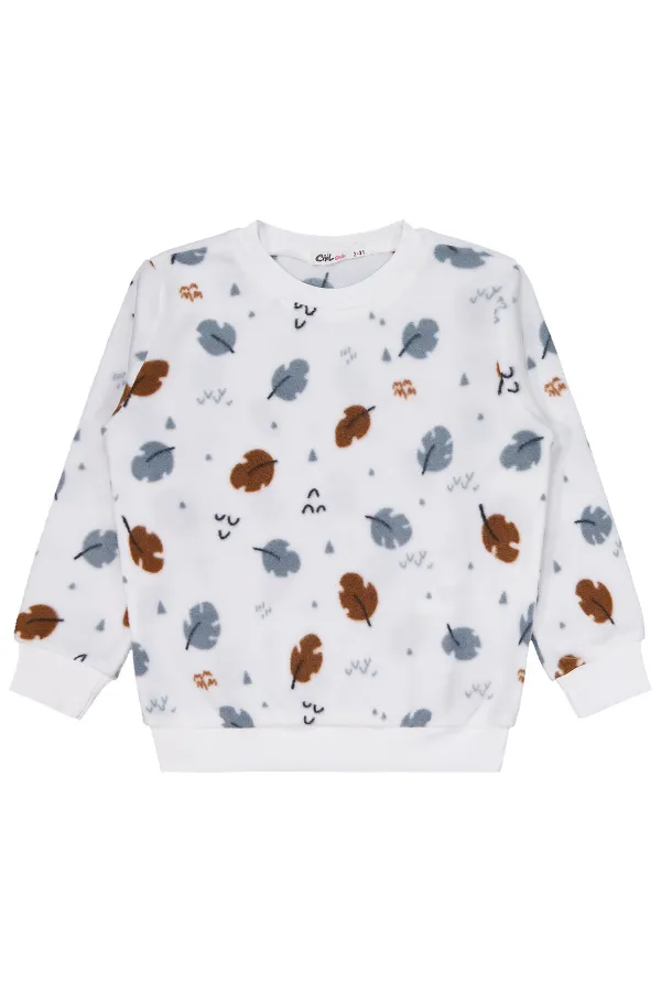 Girls Pajama Set 2-5 Years Old Ecru - Package