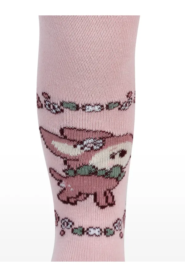 Collants bébé 0-24 mois Rose poudré - Lot