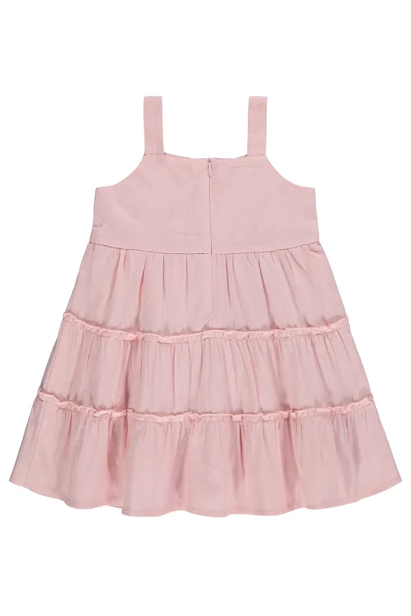 Ensemble combinaison et robe pour fille, 2-5 ans, rose - Emballage