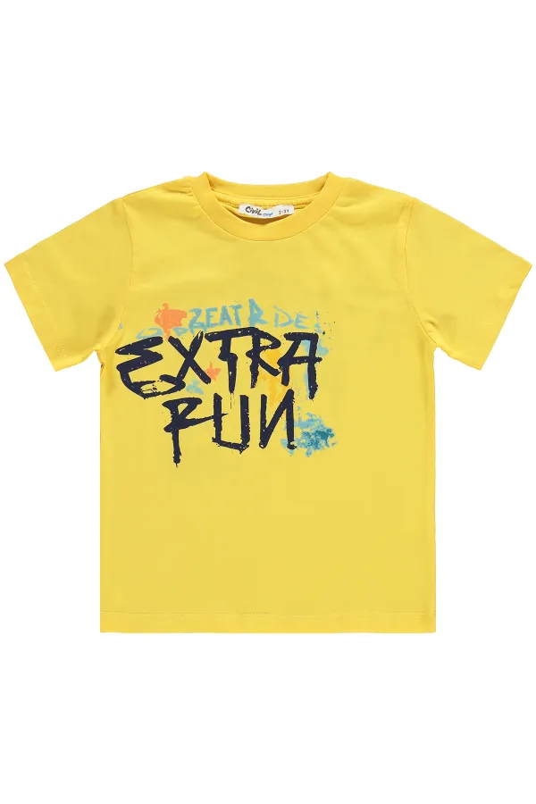 Boys' Team Set 2-5 Years Yellow-Indigo - Pack