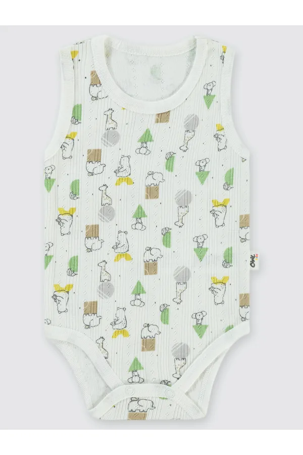 Body bébé à boutons-pression 0-24 mois écru - Emballage