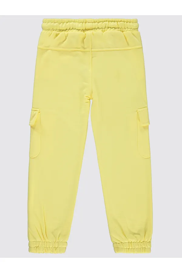 Kız Çocuk Eşofman Altı 10-13 Yaş Sarı - Paket