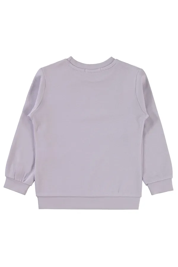 Girl Sweatshirt 2-5 Years Old Lilac - Package