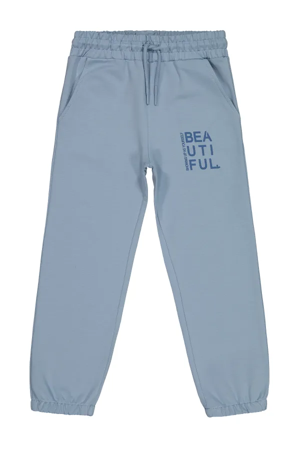 Girls Tracksuit Bottoms 6-9 Years Blue - Pack Girls Tracksuit Bottoms 6-9 Years Blue - Pack