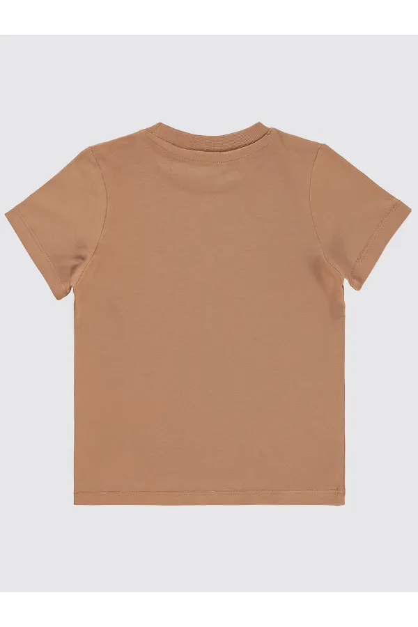 T-shirt garçon 2-5 ans - Motif carreaux - Emballage