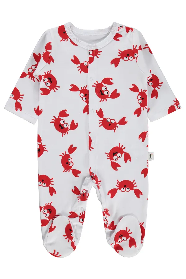Baby Romper 0-24 Months White - Package