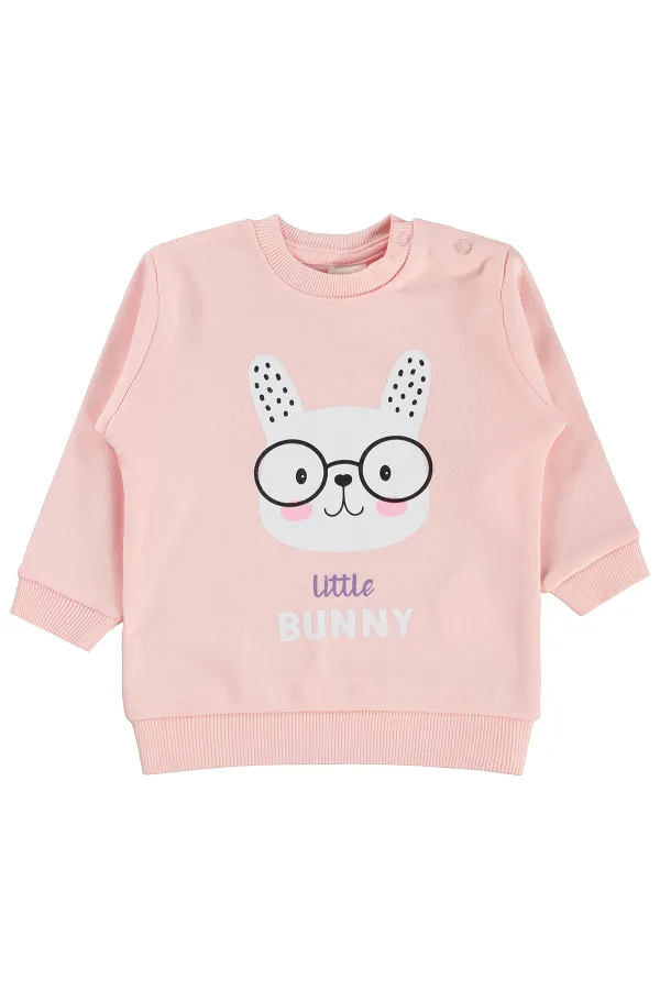 Sweat-shirt bébé 0-24 mois saumon - Emballage