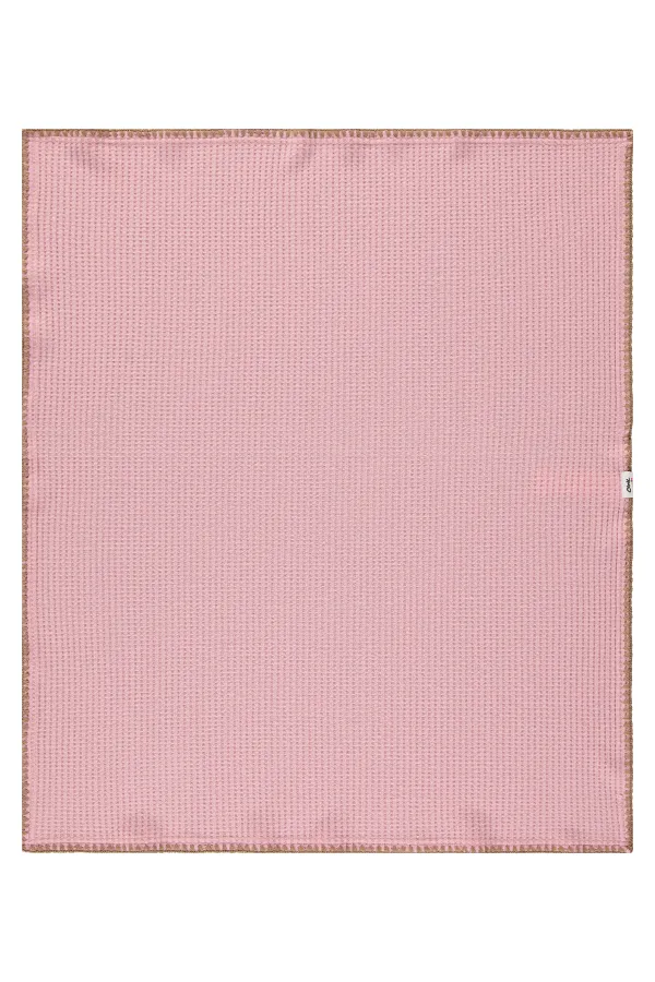 Ensemble couverture et lange pour bébé 0-24 mois rose - Emballage
