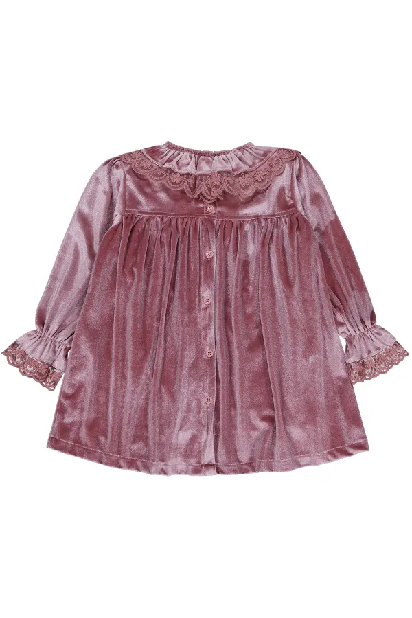 Kız Çocuk Jile ve Elbise 2-5 Yaş Soft Pembe - Paket