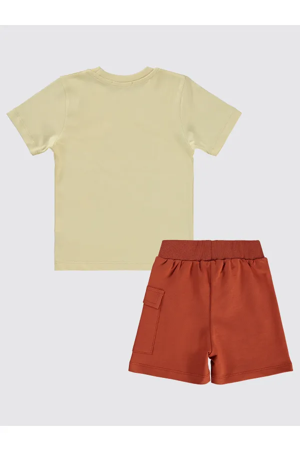 Boys' Set 2-5 Years Old Stone Color - Package