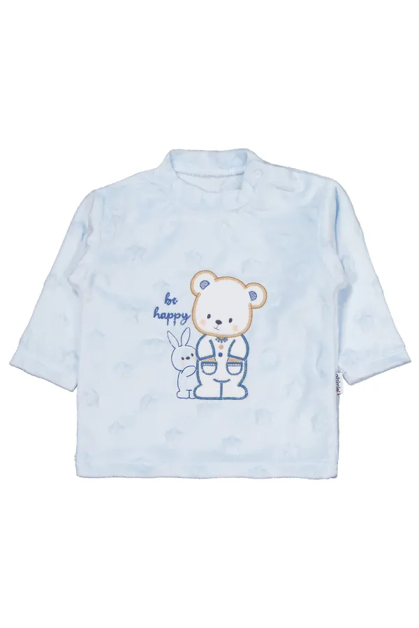 Baby Pajama Set 0-24 Months Blue - Package