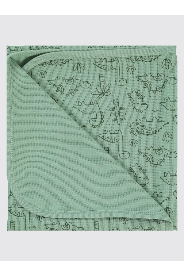 Bebek Battaniye ve Kundak 0-24 Ay Soft Haki - Paket