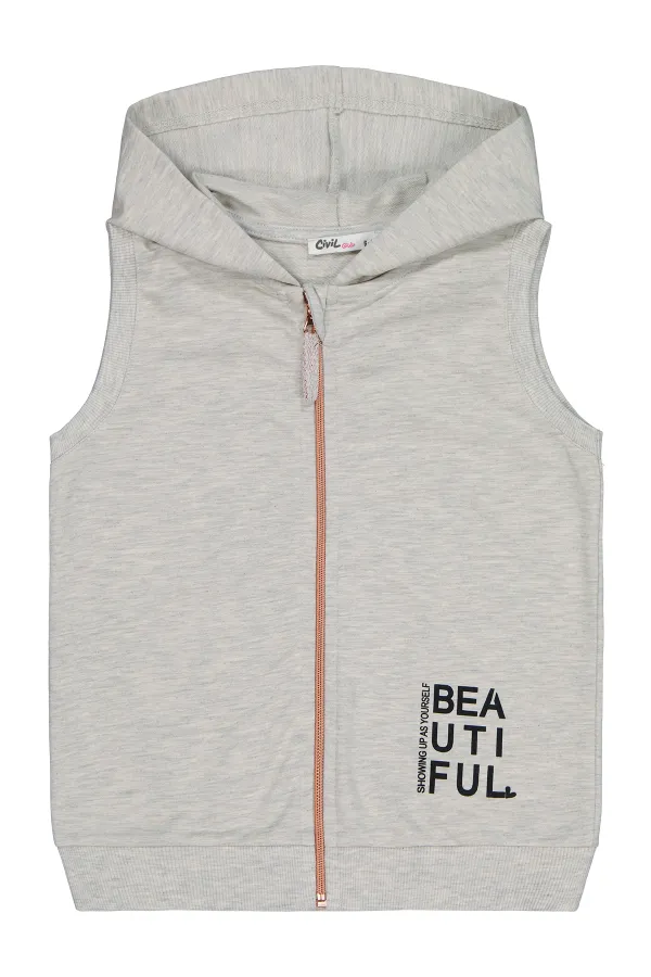 Kız Çocuk Yelek 6-9 Yaş Ekrumelanj - Paket