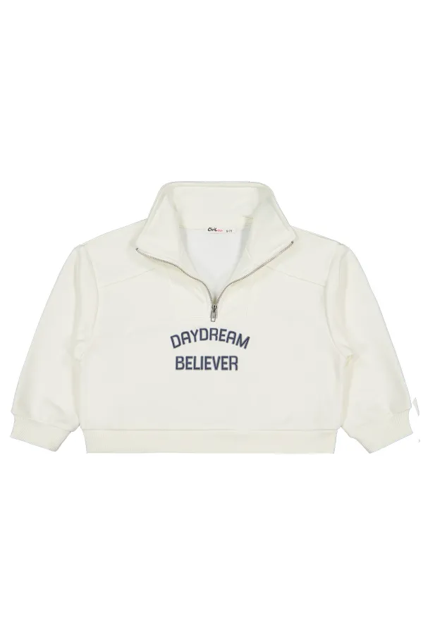 Girls Tracksuit 6-9 Years Old Ecru - Package