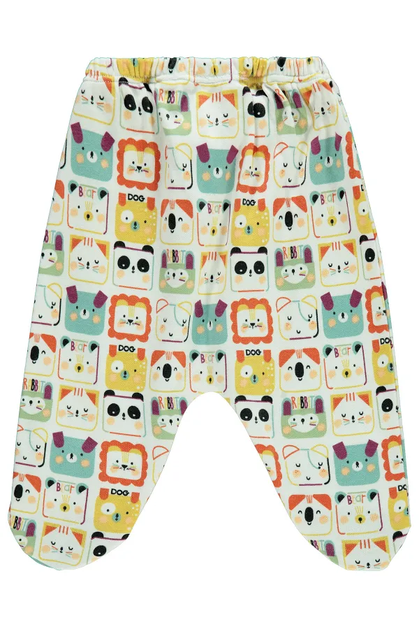 Couche une pièce pour bébé de 0 à 24 mois - Motif tuile - Emballage