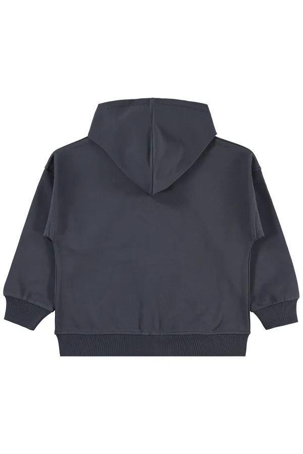 Kız Çocuk Hırka 10-13 Yaş Antrasit - Paket