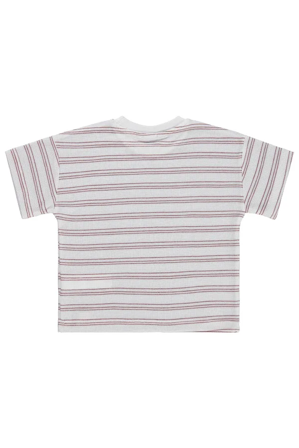 Boys' T-Shirt, Ages 2-5, Off-White - Pack