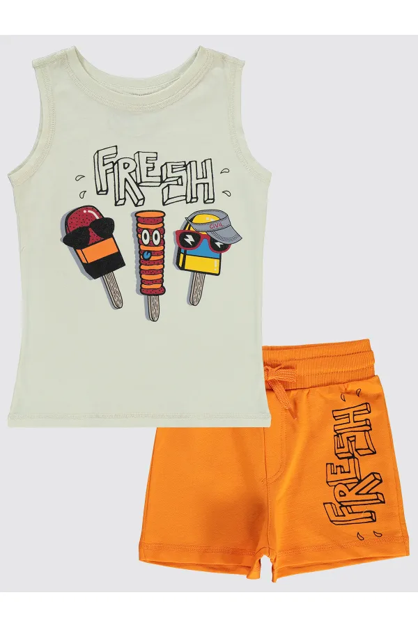 Costume garçon ivoire 2-5 ans - Emballage