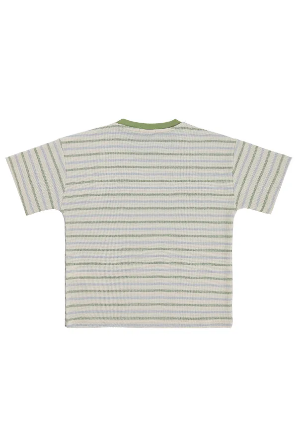 Boys' T-Shirt, Ages 6-9, Blue - Pack