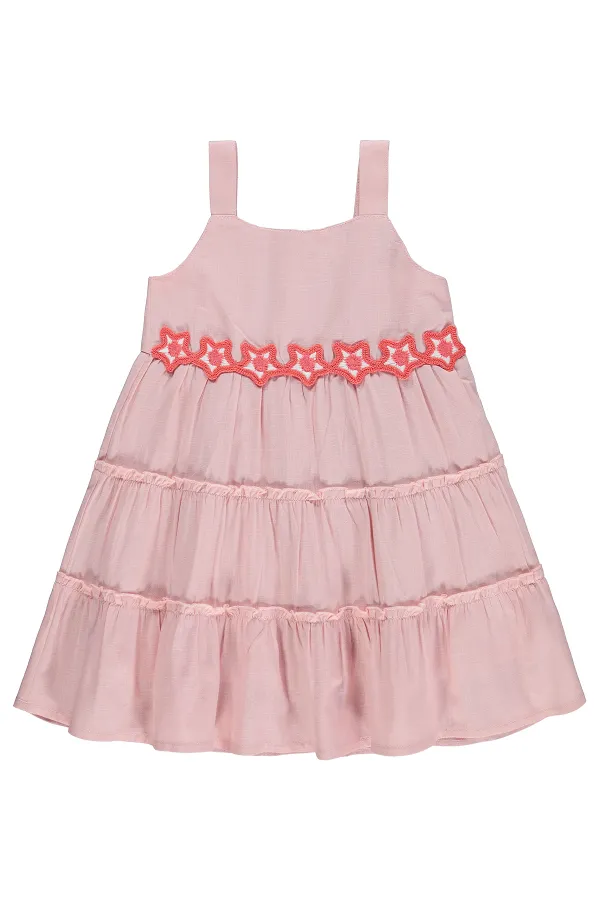 Ensemble combinaison et robe pour fille, 2-5 ans, rose - Emballage
