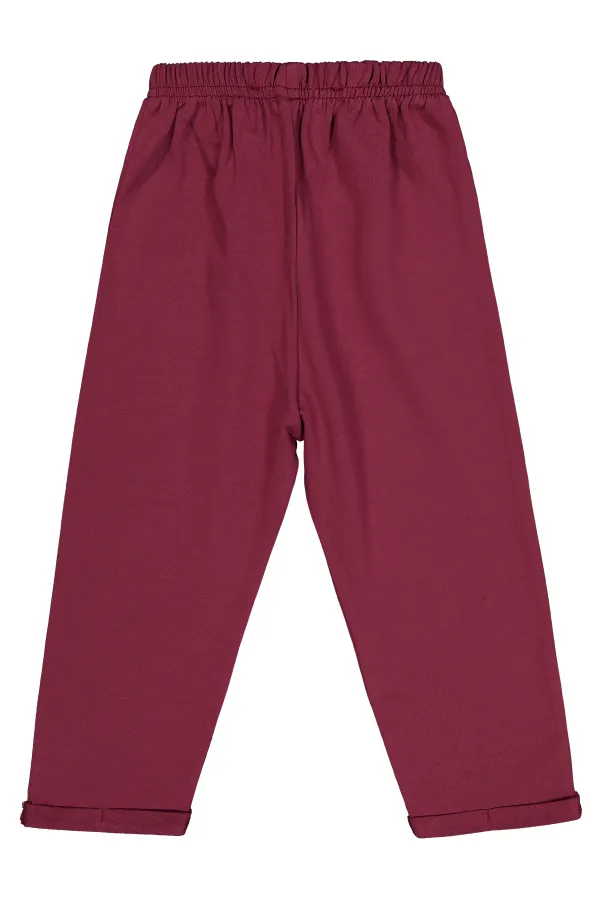 Bas de survêtement garçon bordeaux 2-5 ans - Lot