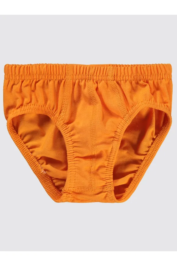 Culottes pour garçon de 2 à 9 ans, Saxe-Orange - Emballage