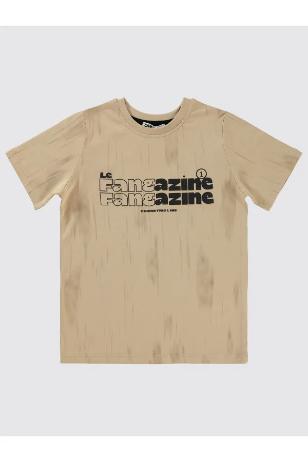 Boys T-Shirt 6-9 Years Mink - Package