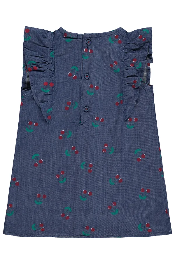 Bebek Jile ve Elbise 0-24 Ay Mavi - Paket