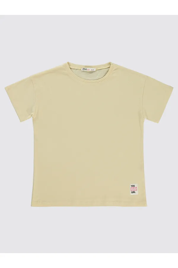 Girl's T-Shirt 6-9 Years Old Blonde Tree - Package