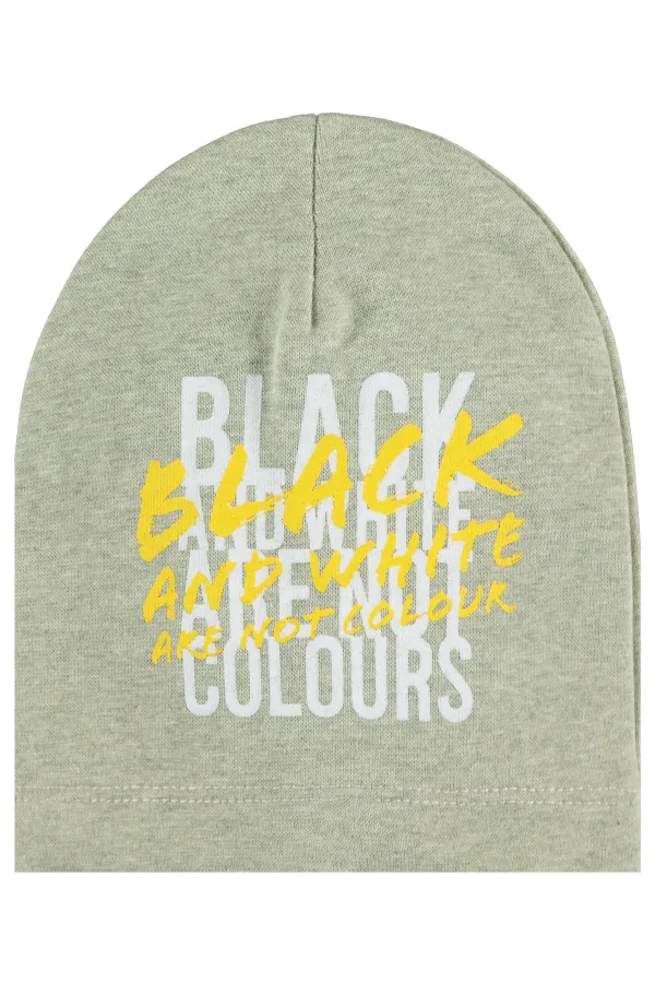 Boy Hat and Beret 2-5 Years Old Gray - Package