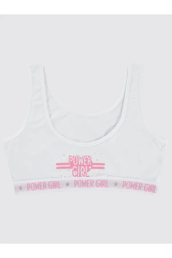 Girl Bustier 2-9 Years White - Package