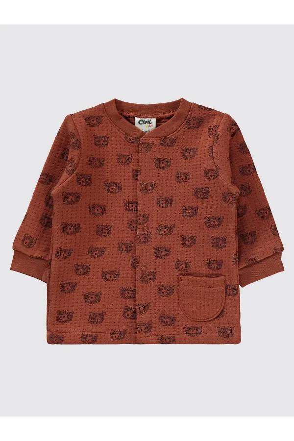 Baby Pajama Set 0-24 Months Brown - Package