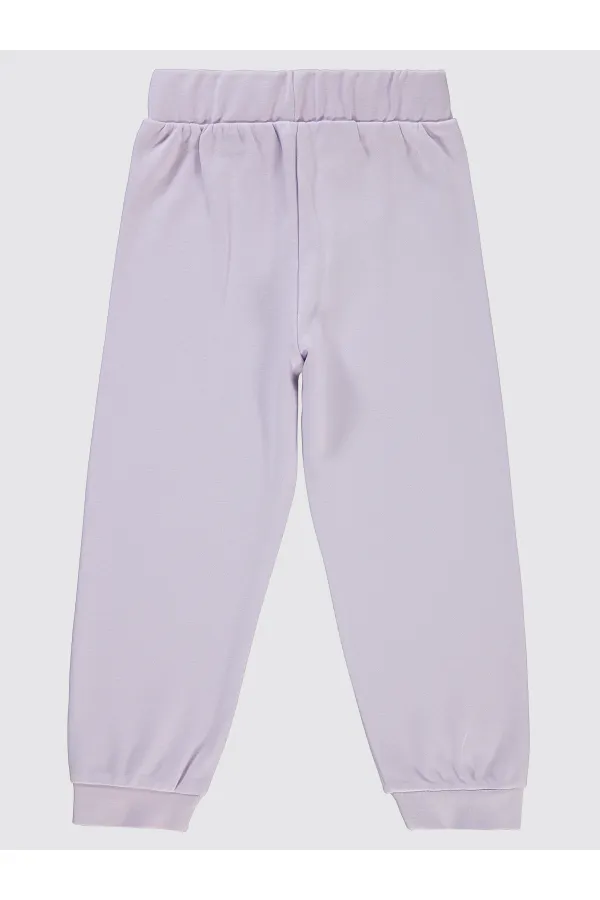 Kız Çocuk Eşofman Altı 2-5 Yaş Nazik Lavanta - Paket