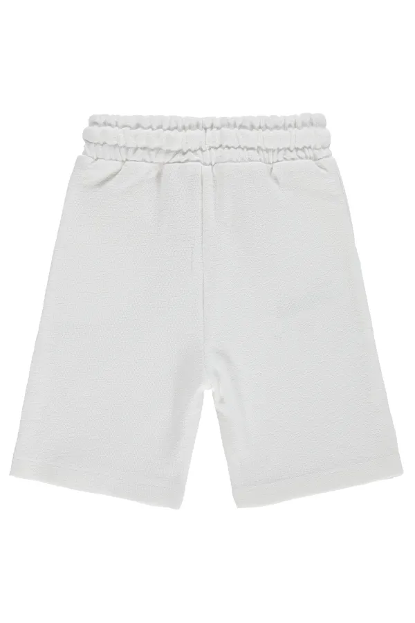 Pantalon Capri pour filles, 2-5 ans, blanc cassé - Emballage