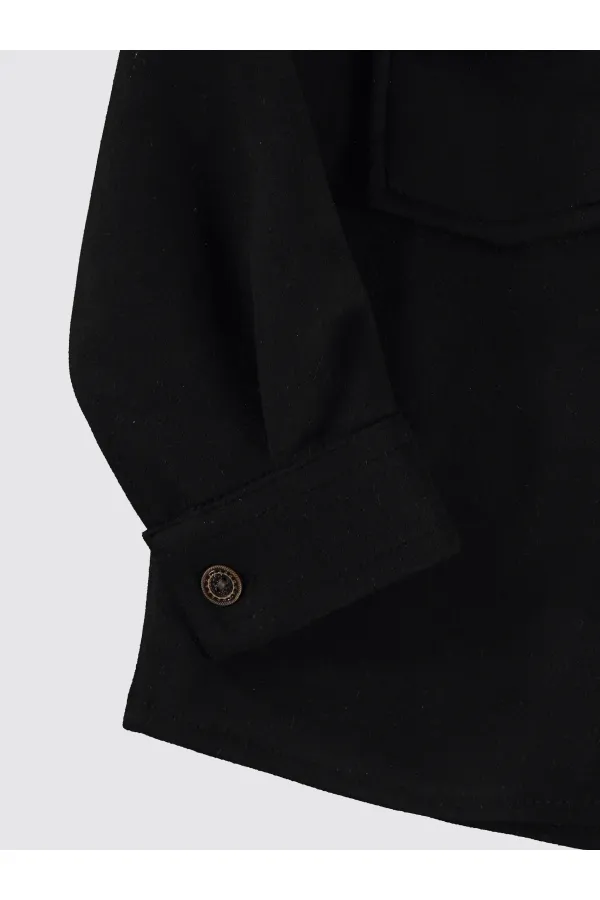 Erkek Çocuk Gömlek 2-5 Yaş Siyah - Paket